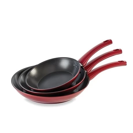 Lot De 3 Poêles Antiadhérentes Prestige Rubis 20, 24 Et 28 Cm 1 Lot De 3 Poêles Antiadhérentes Prestige Rubis 20, 24 Et 28 Cm