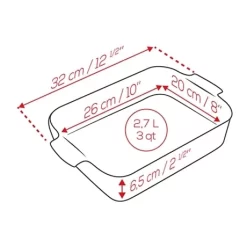 Peugeot Plat Four Rectangulaire Ardoise Céramique 32 Cm -Produits De Cuisine 201173 3 3 Plat four rectangulaire ardoise ceramique 32 cm Peugeot
