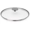 Couvercle Verre Cristel Platine 28 Cm