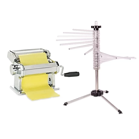 Lot Machine à Pâtes Et Séchoir à Pâtes Pliable 1 Lot Machine à Pâtes Et Séchoir à Pâtes Pliable