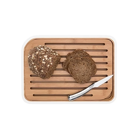 Planche à Pain En Bambou Blanc 35 Cm 1 Planche à Pain En Bambou Blanc 35 Cm