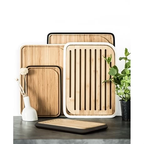 Planche à Pain En Bambou Blanc 35 Cm 2 Planche à Pain En Bambou Blanc 35 Cm – Image 2