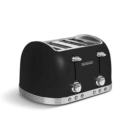 Schneider® Grille-pain 4 Fentes 1630 W SCT04B Noir 2 Schneider® Grille-pain 4 Fentes 1630 W SCT04B Noir – Image 2