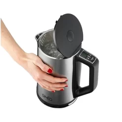 Bouilloire Température Réglable Et Paroi Froide 1,4 L 2200 W Inox -Produits De Cuisine 702058 3 1 Bouilloire temperature reglable et paroi froide 1 4 L 2200 W inox Simeo