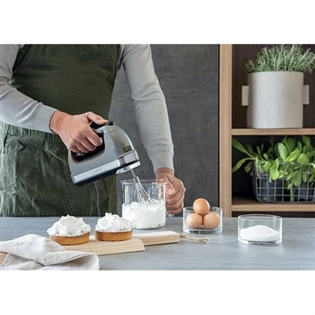 KitchenAid Batteur à Main 9 Vitesses 85 W 5KHM9212ECU Gris Argent 2 KitchenAid Batteur à Main 9 Vitesses 85 W 5KHM9212ECU Gris Argent – Image 2