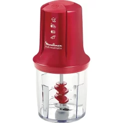 Moulinex Multimoulinette Mini Hachoir 3 En 1 Rouge AT714G32