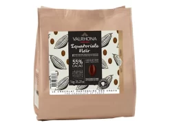 Chocolat Noir Equatoriale 55% - 1 Kg - Valrhona