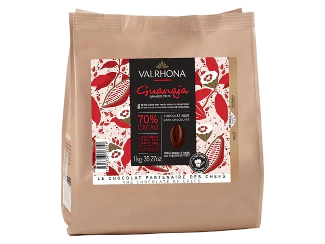 Chocolat Noir Guanaja 70% - 1 Kg - Valrhona 1 Chocolat Noir Guanaja 70% - 1 Kg - Valrhona